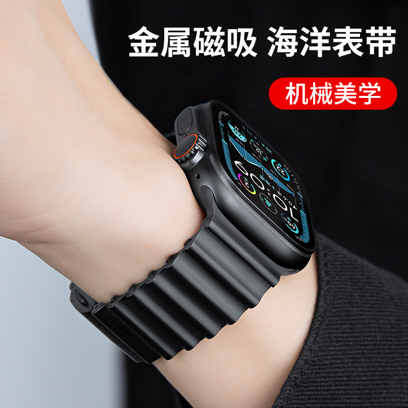 【机械美学】金属海洋磁吸扣钢带