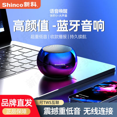 新科2025新款蓝牙音响户外家用便携式小音响高音质大音量迷你无线