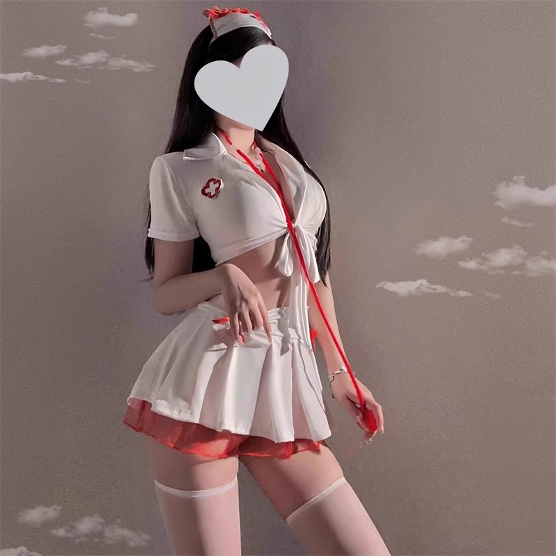 护士cosplay制服趣味白色网红主播战刺激内