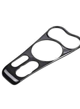 适用于宝马miniF60中控碳纤维面板改装汽车内饰装饰配件真碳纤维