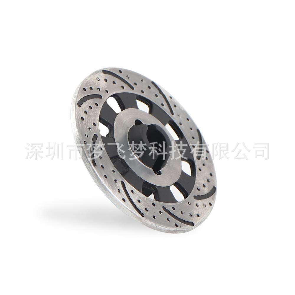 1/7大脚车 UDR带钳制金属刹车碟 黑色一对装
