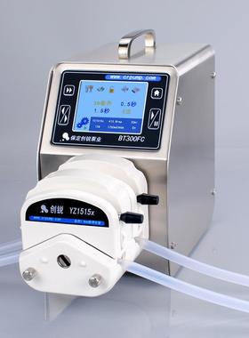保定创锐BT300FC液晶触摸屏定时定量恒流泵智能分配灌装蠕动泵