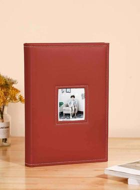 相册插页式情侣大容量本家庭影集纪念册宝宝成长相簿可写字影