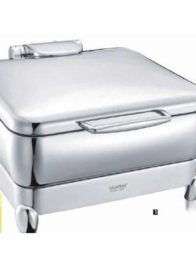 YUFEH宇辉SS5032F长方形液压翻盖可视自助餐炉电加热保温炉布菲炉