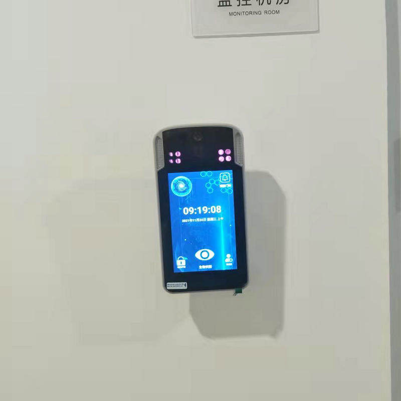 学校银行智能虹膜打卡机矿用LED灯补光考勤机ZH99虹膜人脸一体机