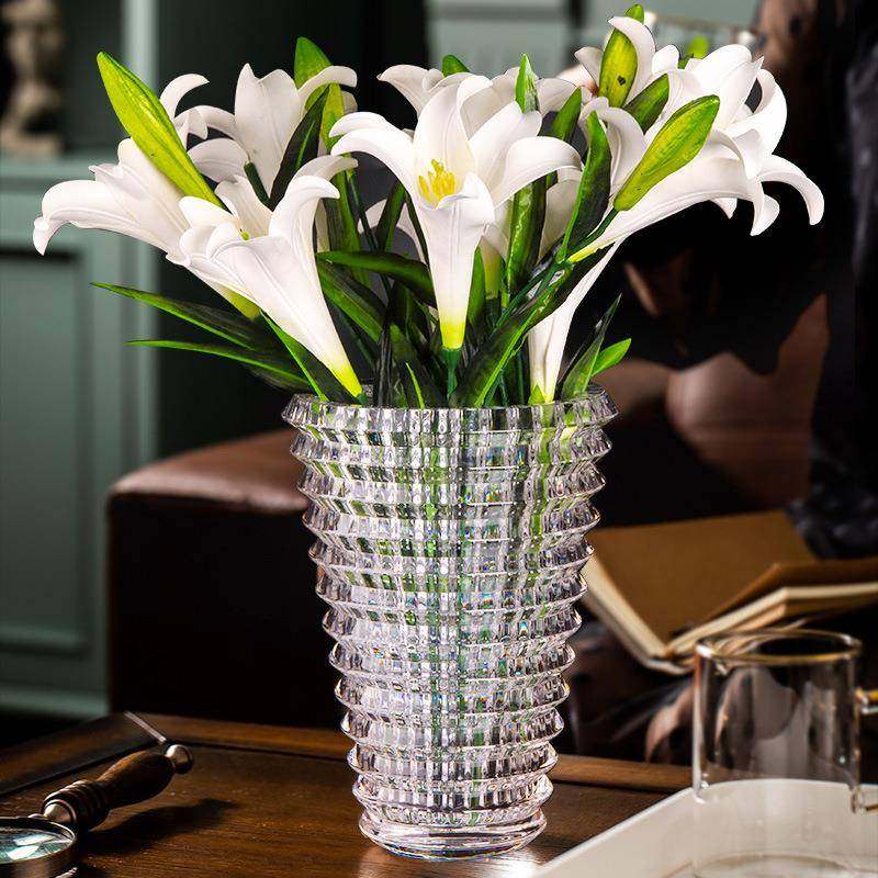 花瓶弗莱文茨美鹰北欧装饰摆件家用客厅插花轻奢透明水晶花瓶,金属材料及制品,金属加工件/五金加工件,淘宝优惠券,粉丝福利购,淘宝优惠卷