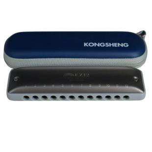 孔声12孔全音阶口琴EZ12演奏型民谣初学者琴经典经典演奏型乐器