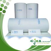 高密度烤漆房顶蓬过滤棉涂装 车间630G天井棉防尘阻燃中效过滤棉