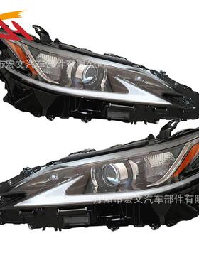 适用于2019-2021年款雷卡萨斯LexusES美版us低配前大灯前照灯总成
