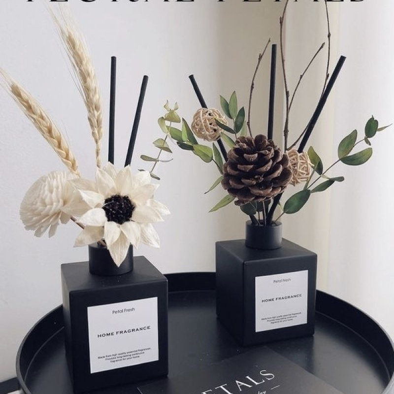 无火香薰家用室内持久卧室慵懒风周末卫生间干花摆件室内香花孕妇