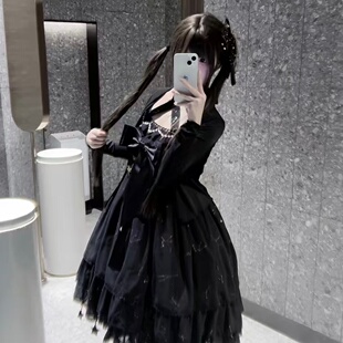 LittleFortune【搭配烫金星座】手工全套发饰边夹小物Lolita礼帽