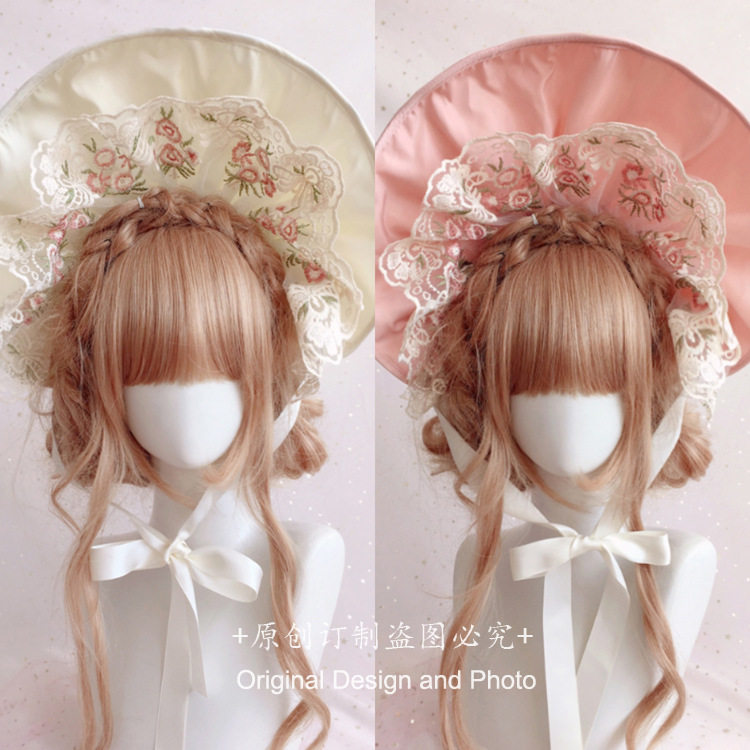 LittleFortune波奈特lolita花嫁茶会洛丽塔BB帽古典bnt头饰KC发箍