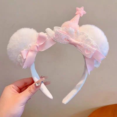 Little Fortune手作冰淇淋甜筒发箍lolita头饰甜美可爱蝴蝶结kc