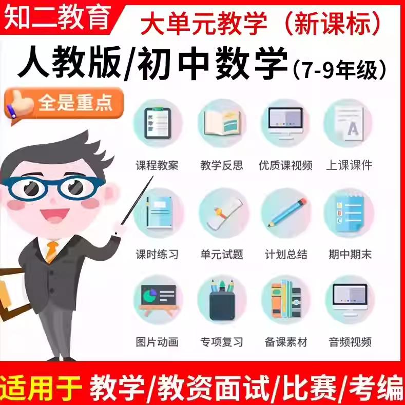 新人教版初中数学七八九年级比赛ppt教案上下册试卷公开 课说课稿