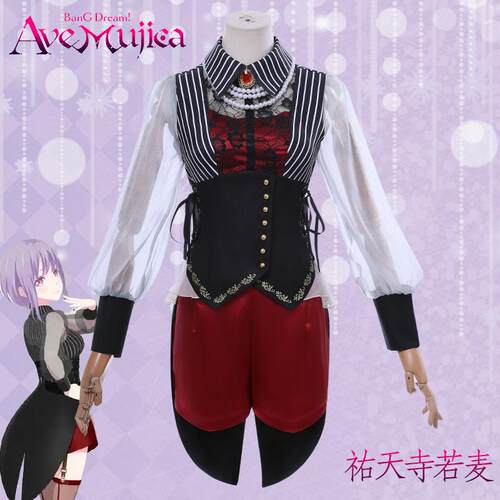 BanGDream Ave Mujica颂乐人偶cos服祐天寺若麦COSPLAY服装女