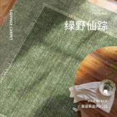 法绿野仙踪地毯色客厅20式 25新款 绿家用房间沙发免可擦卧室洗床边