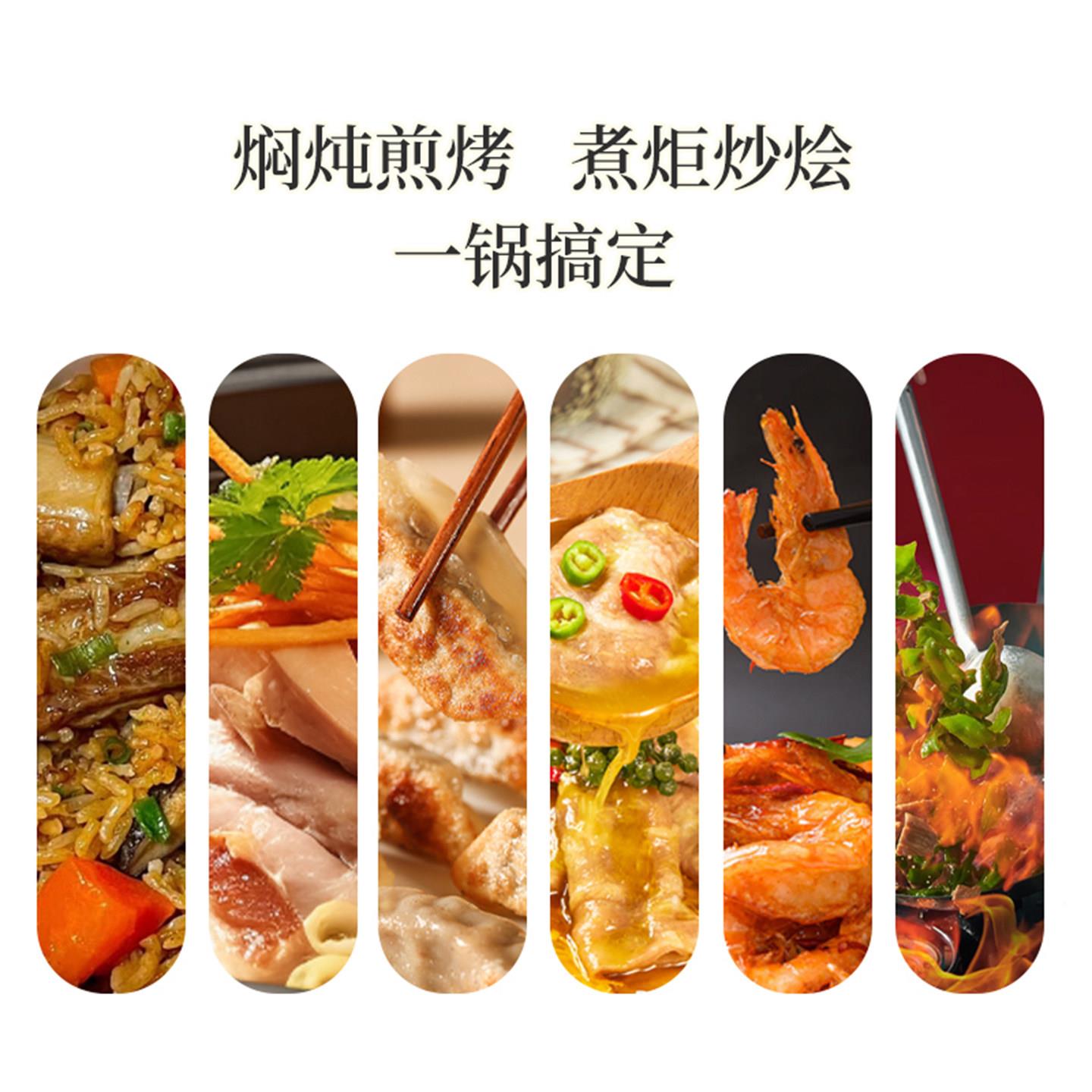 珐瑯ffgg鱼锅家用铸铁炖烧锅炖盅汤砂锅煮锅海鲜不粘焖锅锅饭釜