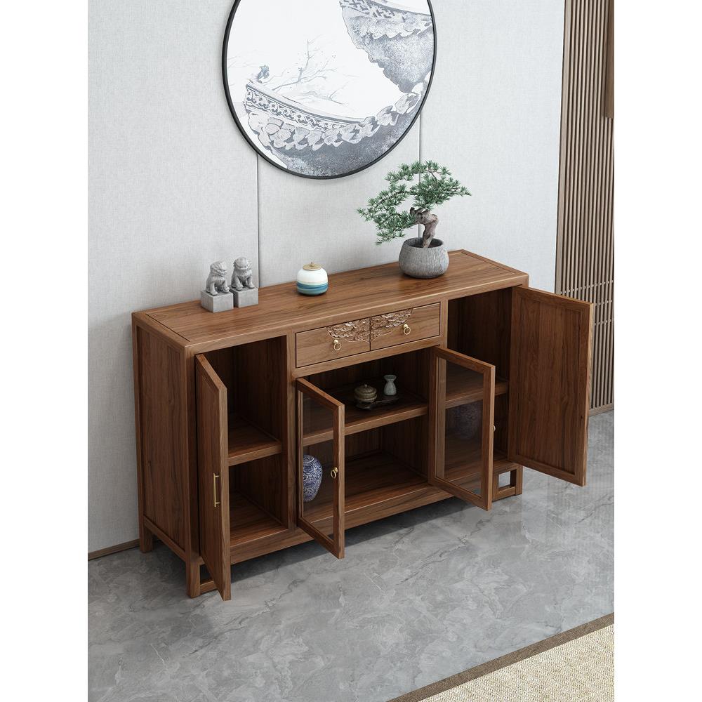 中式餐胡具柜、壁柜、禅意柜、储物柜、茶KX-88988新室、、轻奢侧