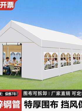 网红集市帐商篷围布加厚挡风外露营遮阳市棚夜jishi-20摆摊用雨棚