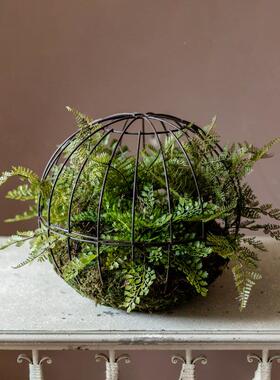 真植造景绿装饰小型桌面盆栽摆仿生植物景观创仿意假绿植件HH1850