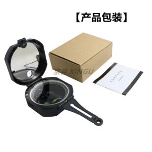 源头厂家黑色多功能指南针高精度强磁地质罗盘夜光防水指北针现货