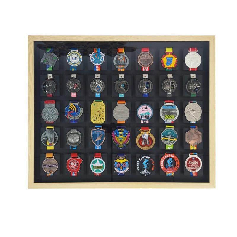 画框相框马拉松奖牌展示架实木收纳运动金牌体育奖章挂墙中空KEEP,家居饰品,DIY亲子装饰画,淘宝优惠券,粉丝福利购,淘宝优惠卷