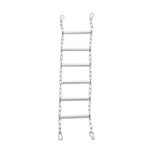 鹦鹉爬梯鸟笼玩具站杆中大型鹦鹉云梯秋千耐咬磨爪棒鸟儿攀爬楼梯