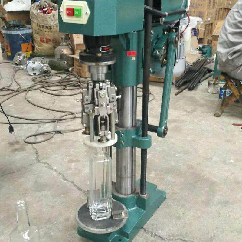 半自动玻璃瓶封口机铝箔捻帽机葡萄酒红酒铝箔捻帽机洋酒封口机