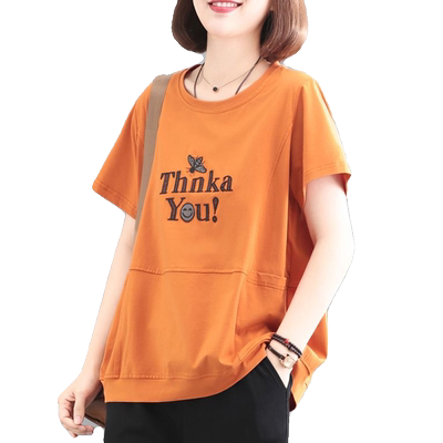 中年妈妈短袖t恤女士夏装