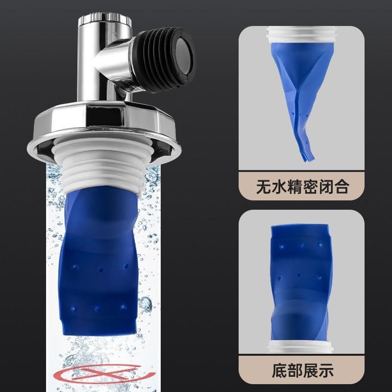 速发洗衣机排水管地漏接头三头通下水管二通接口对接器连接合三一