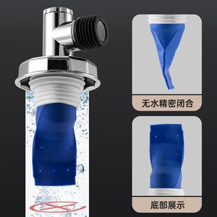 速发洗衣机排水管地漏接头三头通下水管二通接口对接器连接合三一