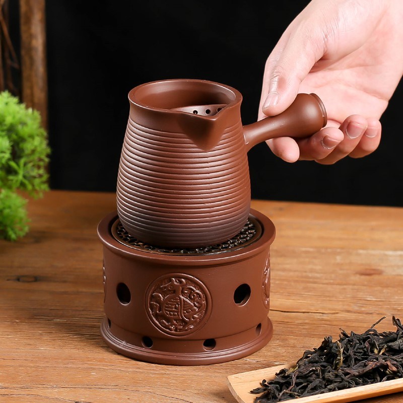 速发创意紫砂温精炉泡茶炉外茶壶旅游户煮功夫小茶具煮茶器中式酒