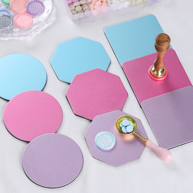 速发火漆模章儿童不粘垫板防滑熔炉蜡粒盖印新手练习易工印耐高温