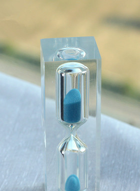速发创易碎耐摔水晶0秒沙漏1分钟倒时器儿童礼物不意玩具60秒计计