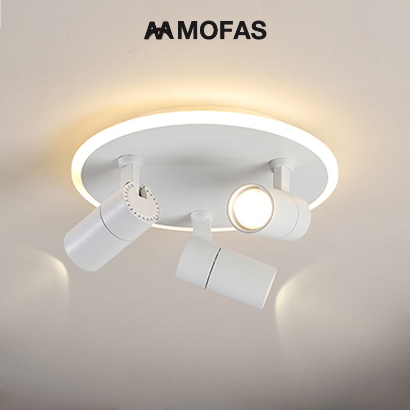 速发MOFA过后简约衣帽间卧室S吸走廊无主灯明装射灯道顶灯