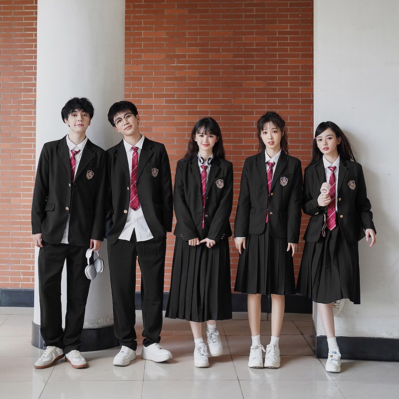 速发班校学院风运动会初中高中学生毕业季合唱朗诵演出服服服套装