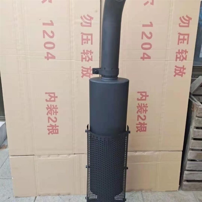 速发约翰迪01204消声器6件12尔4-154农机配B排气管烟筒拖拉机配件