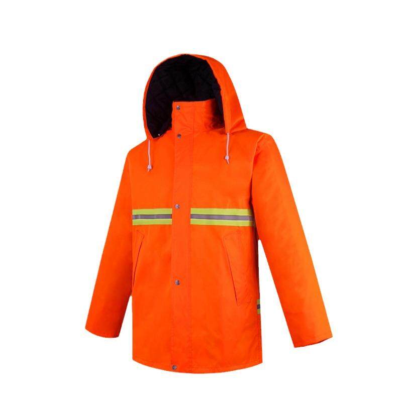 工厂直供冬季加厚环卫园林反光棉服绿化保洁劳保防雨防寒环卫棉服