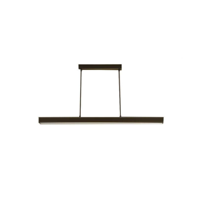 极简ld餐北厅吊灯简灯约现代客厅长条e饭厅吧台办公灯具欧卧室灯