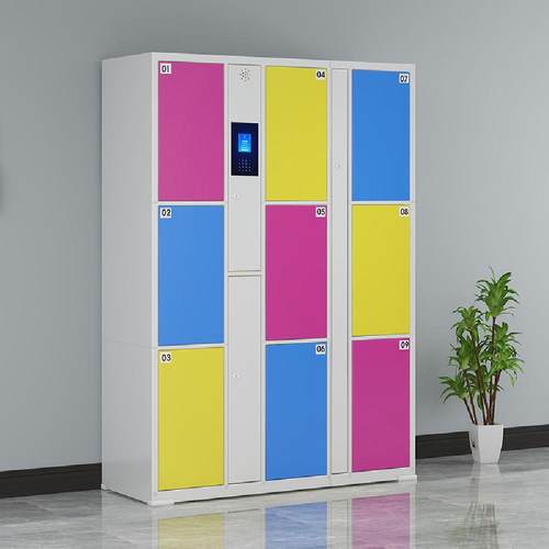 健身房智能更衣柜浴室换衣柜寄存柜储物柜刷卡人脸识别扫码存包柜