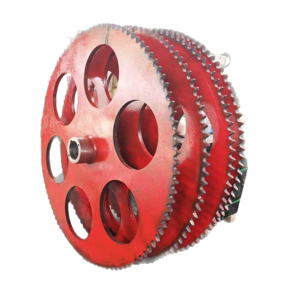 高精度大型齿轮皮带机输送矿用同步齿轮加工定做传动平衡齿轮