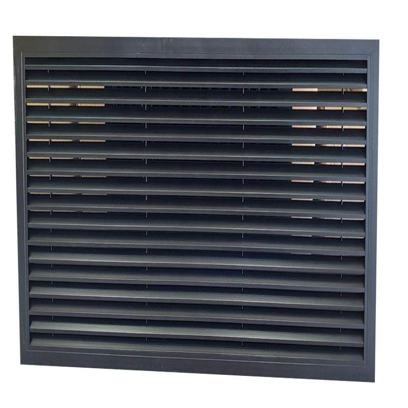 铝合金暖气罩地暖分水器遮挡罩挡板铝合金风口百叶窗暖气罩格栅