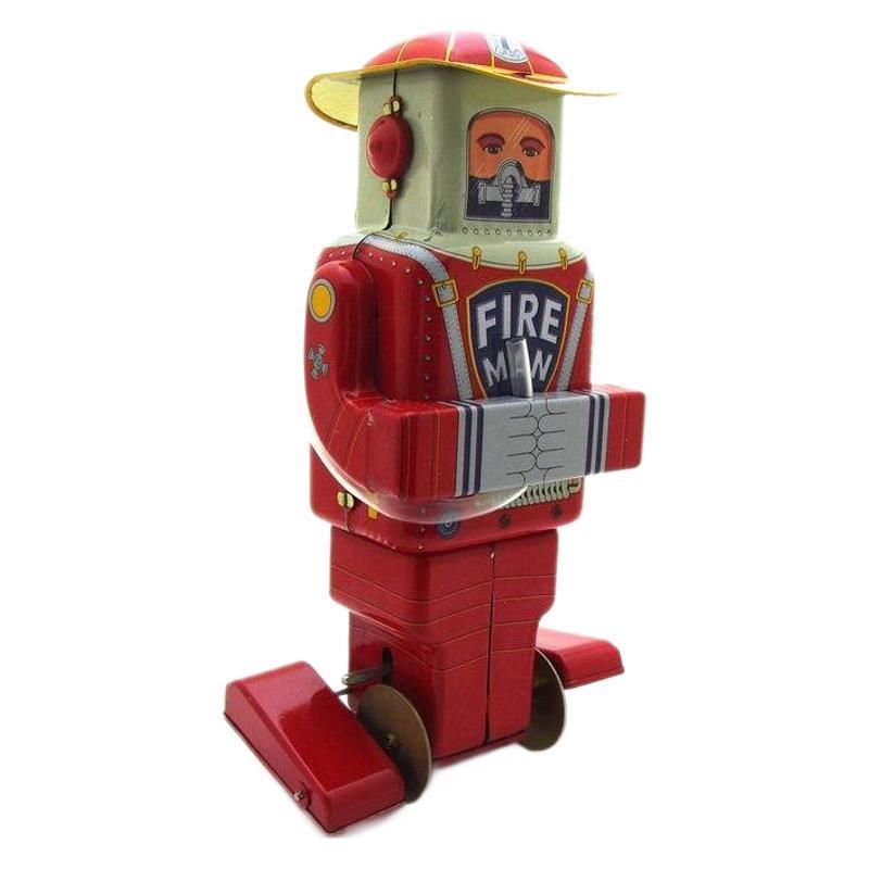 MS652消防机器人成人怀旧复古收藏玩具创意礼品摆件玩具