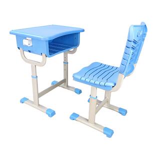 学校桌子椅子全套辅导班单人学习卓子书桌中小学生T型可升降桌椅