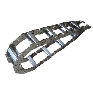 TL型桥式钢制拖链全封闭钢铝拖链机床电缆金属不锈钢拖链机床