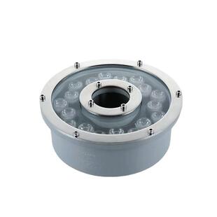 led喷泉灯假山池景观灯鱼池灯不锈钢泳池灯12V24V涌泉水底灯七彩