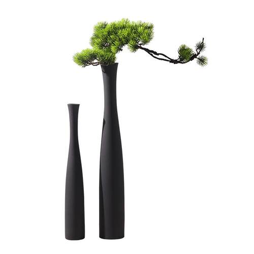 景德镇陶瓷创意禅意花瓶入户玄关电视柜高级感壁龛家居装饰品摆件
