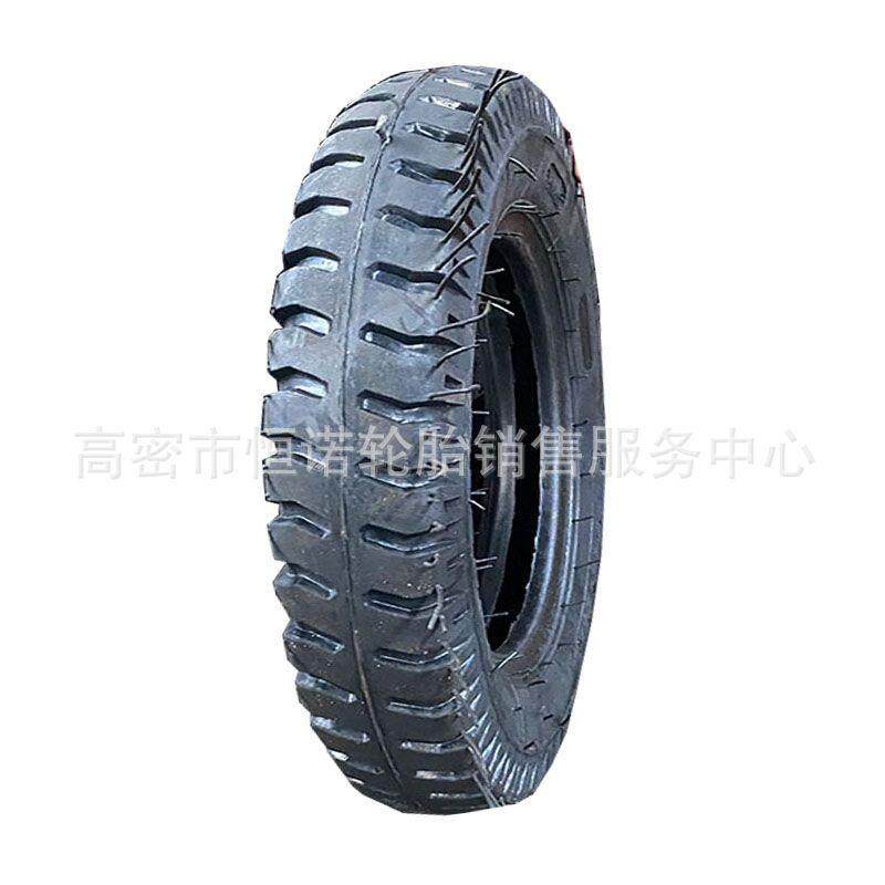 400-12三轮车轮胎8层级羊角花纹4.00-12农用车轮胎