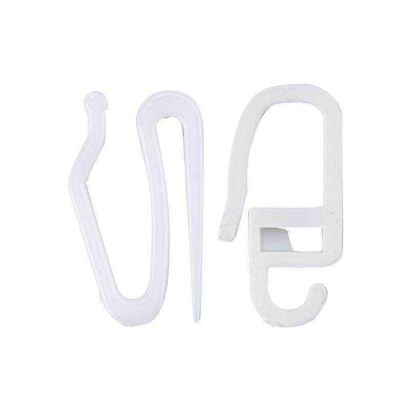 家居窗帘小尖钩塑料钩直轨轨道塑料挂钩窗帘S钩卡扣轮窗帘配件,居家布艺,窗帘轨道,淘宝优惠券,粉丝福利购,淘宝优惠卷