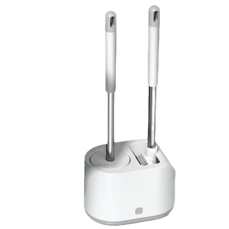 卫生马桶刷便家用携无死角硅胶厕所子挂墙式刷清间洁壁挂套装